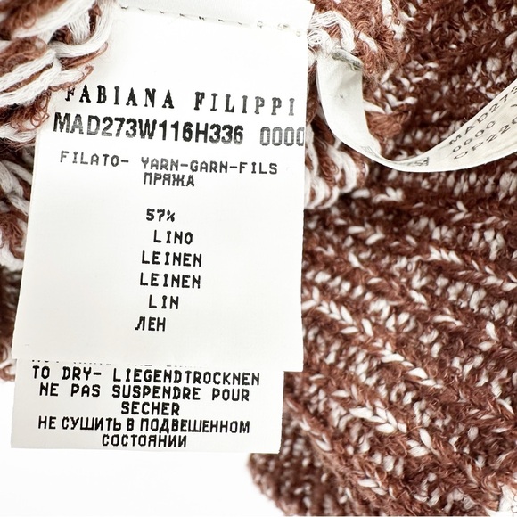 Fabiana Filippi Sweater Brown - Picture 6 of 10